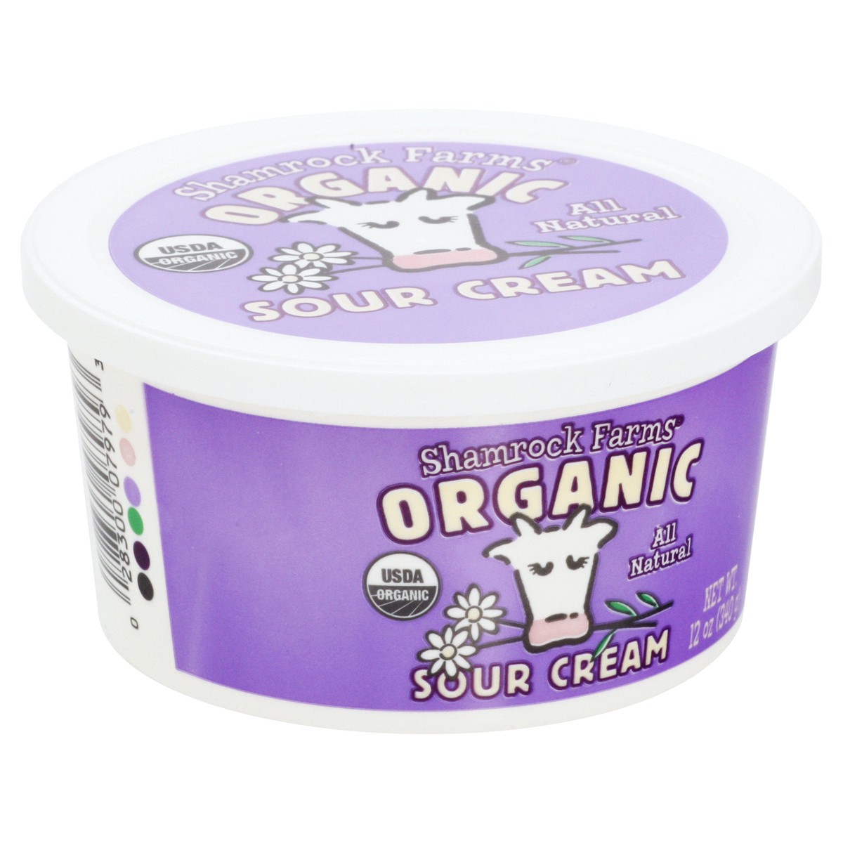 slide 2 of 9, Shamrock Farms Organic Sour Cream 12 oz, 12 oz