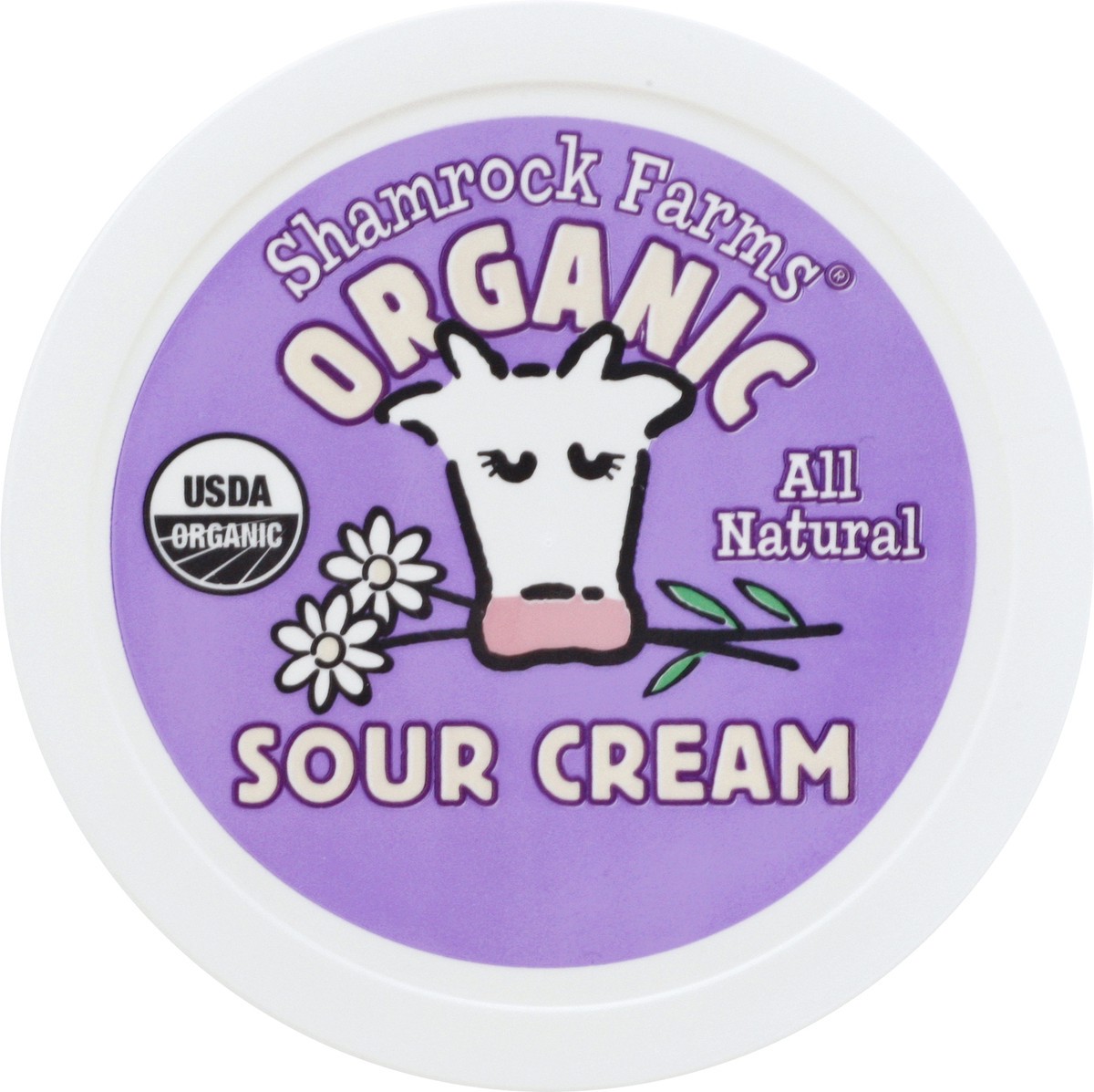 slide 9 of 9, Shamrock Farms Organic Sour Cream 12 oz, 12 oz