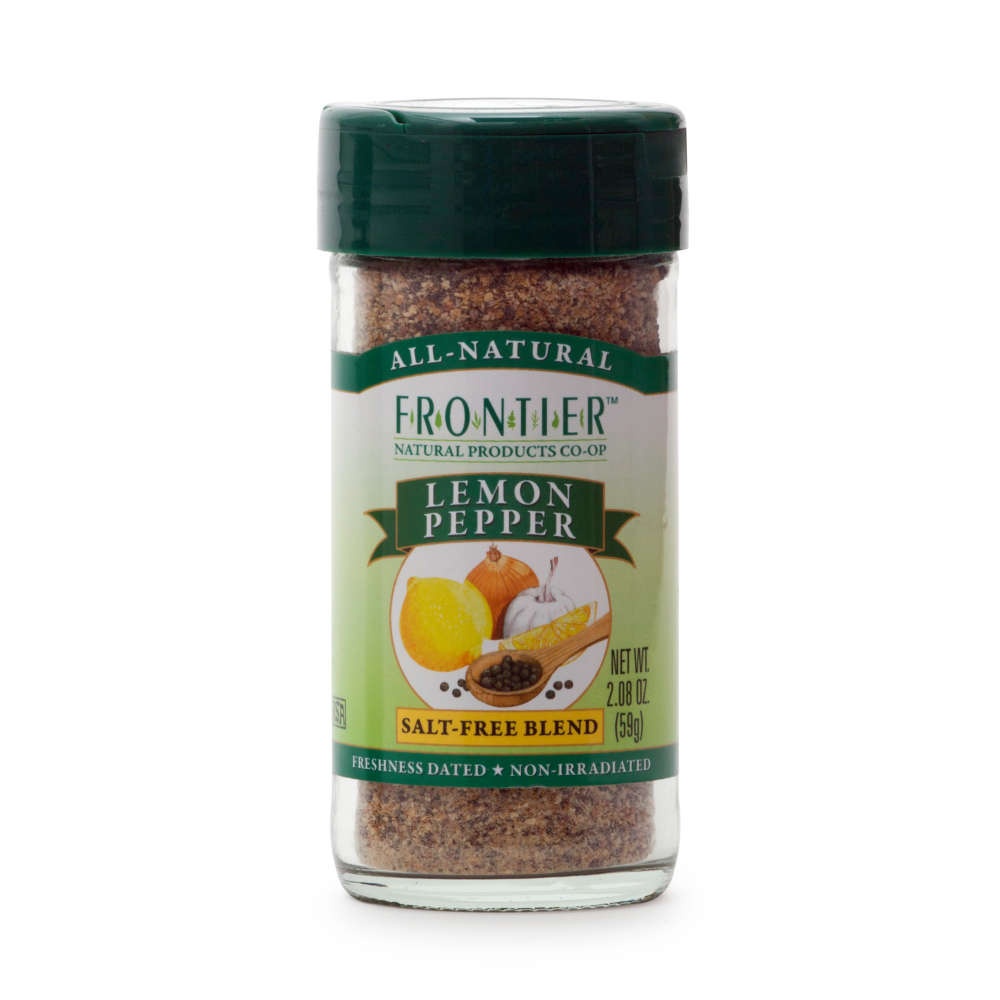 slide 1 of 1, Frontier Herb Lemon Pepper Seasoning, 1.4 oz