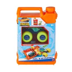 Hot Wheels Monster Trucks Fuel N' Go Playset