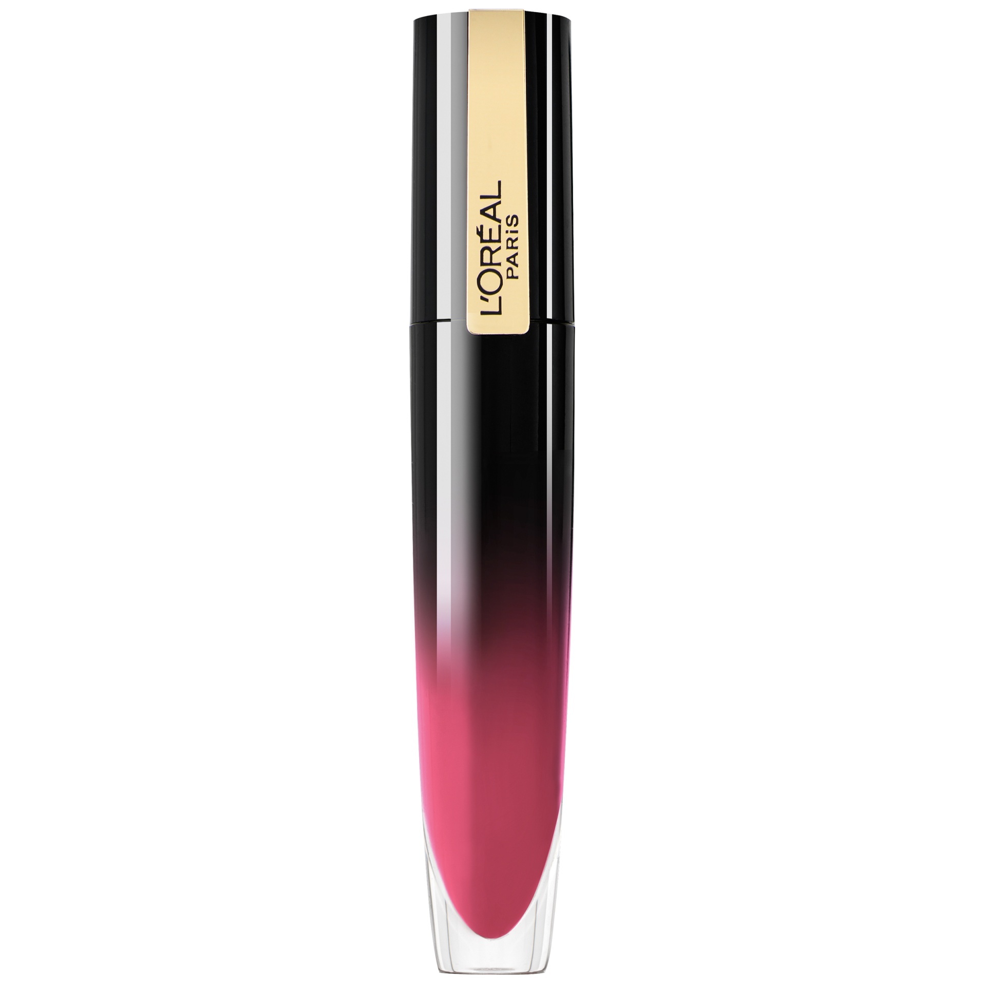 slide 1 of 1, L'Oréal Brilliant Signature Shiny Lip Stain Lipstick, Be Cheerful 316, 0.21 fl oz