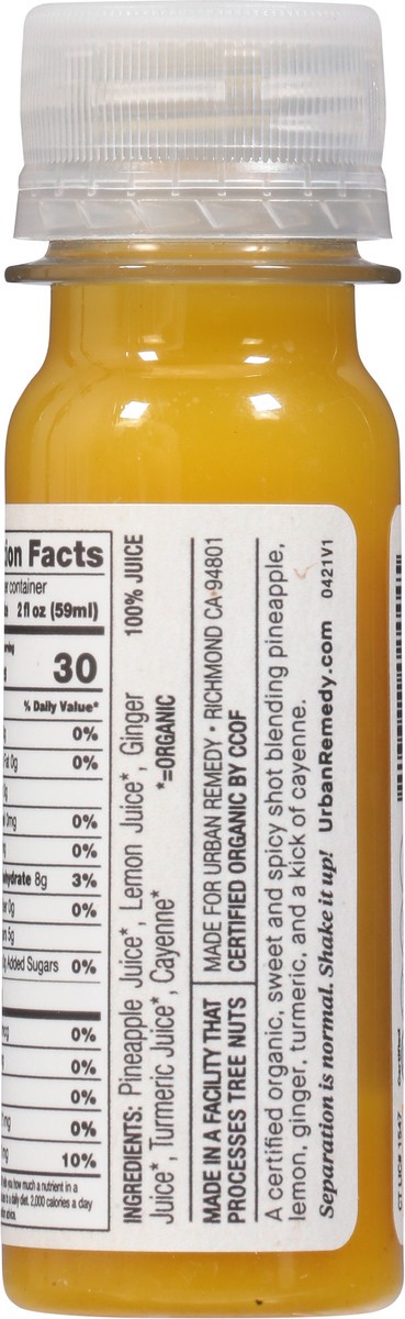 slide 7 of 9, Urban Remedy Organic Cold-Pressed Turmeric Relieve Shot 2 fl oz, 2 fl oz
