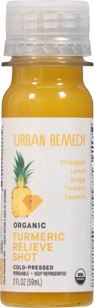 slide 4 of 9, Urban Remedy Organic Cold-Pressed Turmeric Relieve Shot 2 fl oz, 2 fl oz