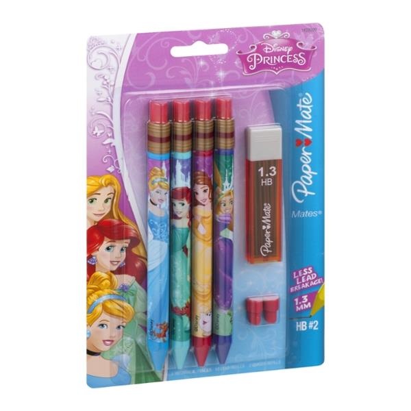 slide 1 of 1, Paper Mate Disney Princess Mechanical Pencil, 4 ct