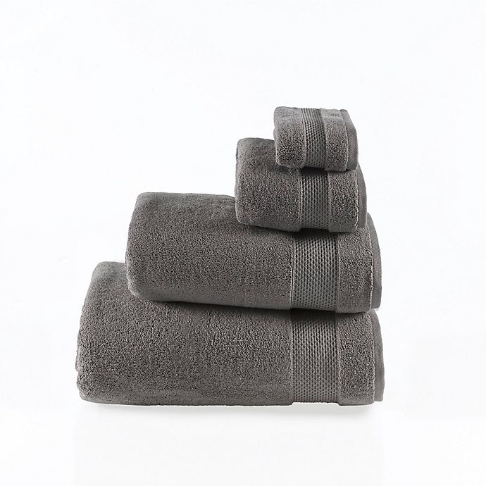 slide 1 of 1, Valeron Oversized Luxury Washcloth - Slate, 1 ct