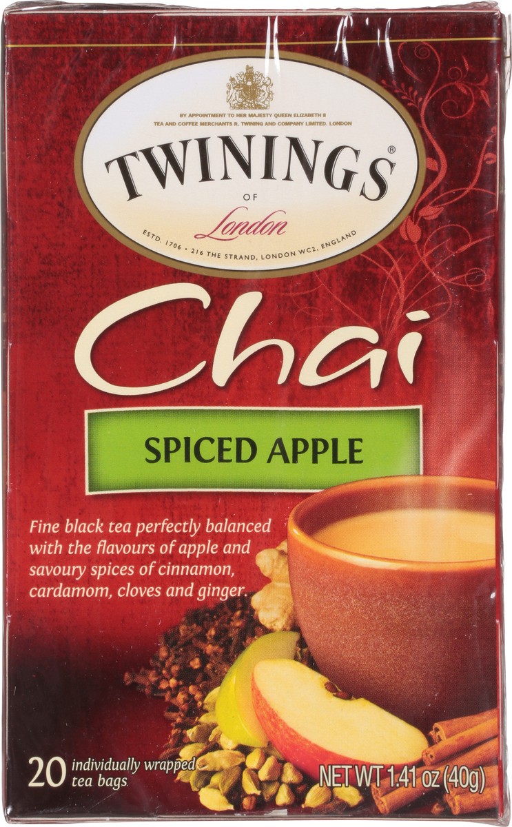 slide 5 of 9, Twinings Spiced Apple Indian Chai Tea Bags - 20 ct, 20 ct