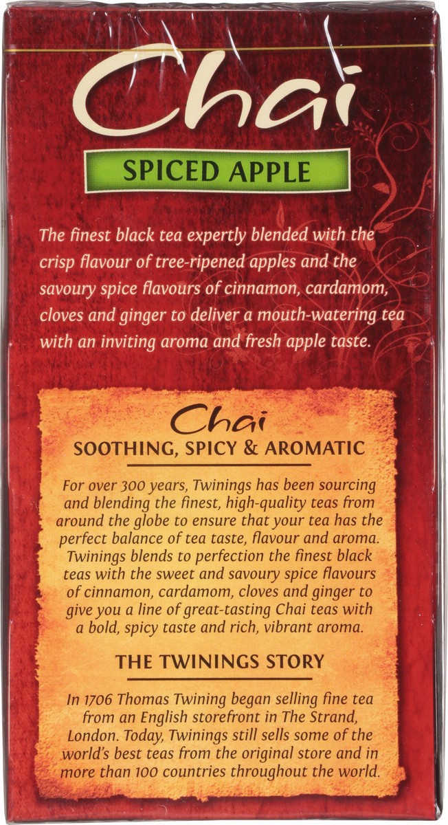 slide 6 of 9, Twinings Spiced Apple Indian Chai Tea Bags - 20 ct, 20 ct