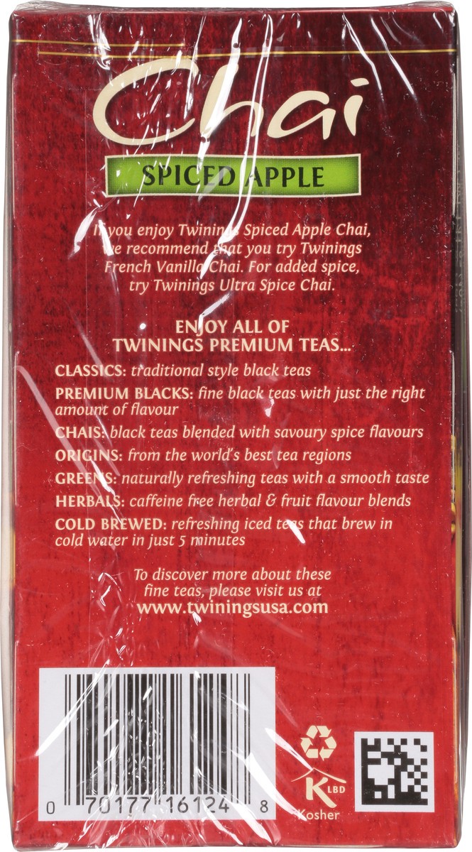 slide 9 of 9, Twinings Spiced Apple Indian Chai Tea Bags - 20 ct, 20 ct