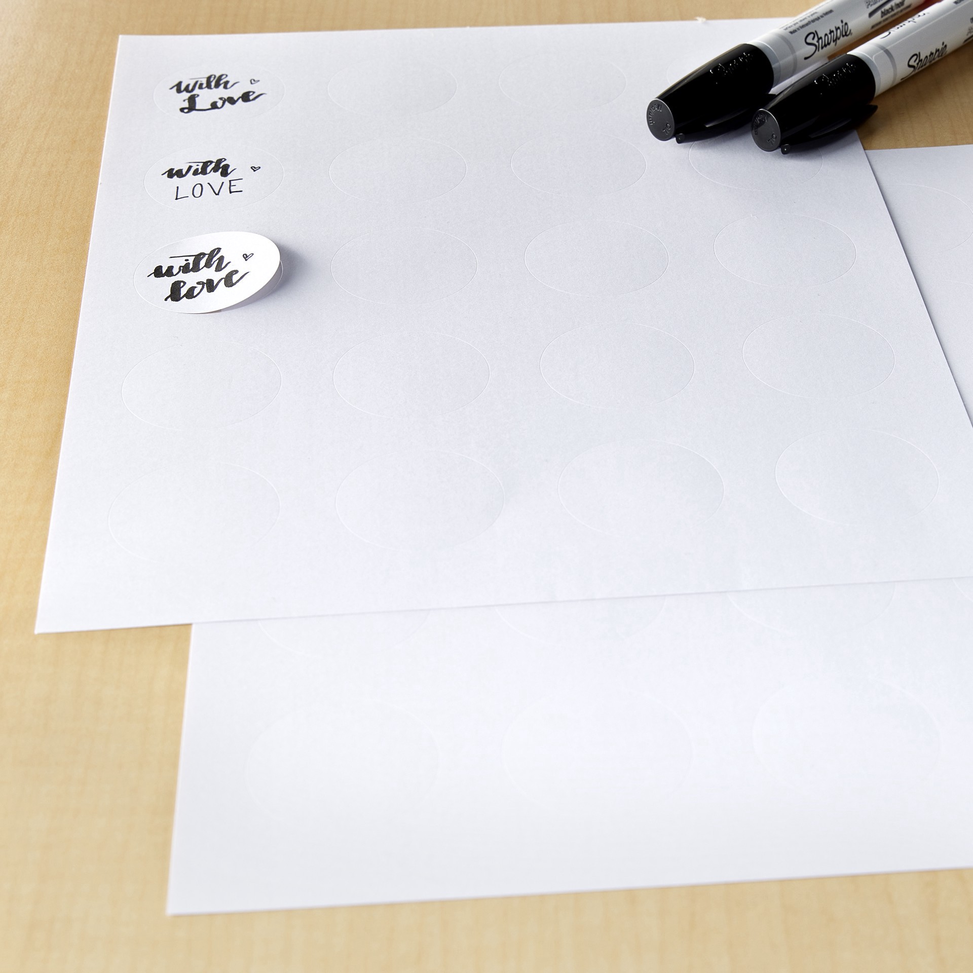 slide 3 of 3, White Envelope Seals By Recollections, 1.5 in x 1.5 in