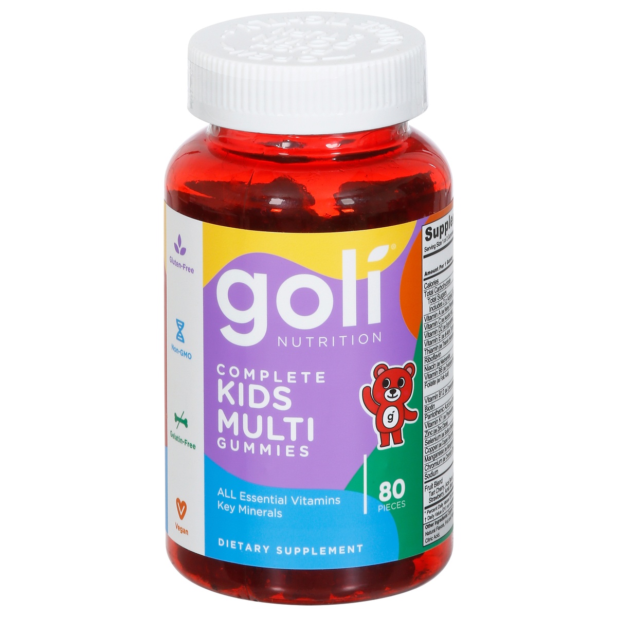 Goli Nutrition Kids' Multivitamin Gummies - 80ct 80 ct | Shipt