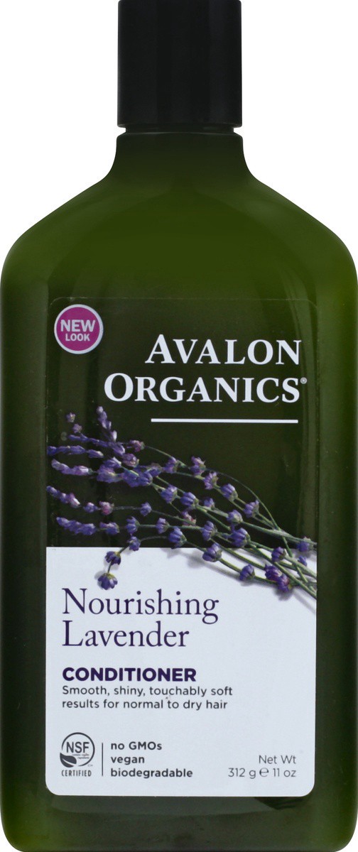slide 4 of 7, Avalon Organics Hair Conditioner Nourishing Lavender, 11 oz