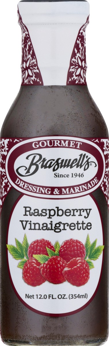 slide 1 of 9, Braswell's Raspberry Vinaigrette Dressing, 12 oz