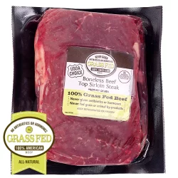 L&B Grass Fed Beef Boneless Top Sirloin Steak