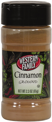 slide 1 of 1, Western Family Ground Cinnamon, 2.3 oz