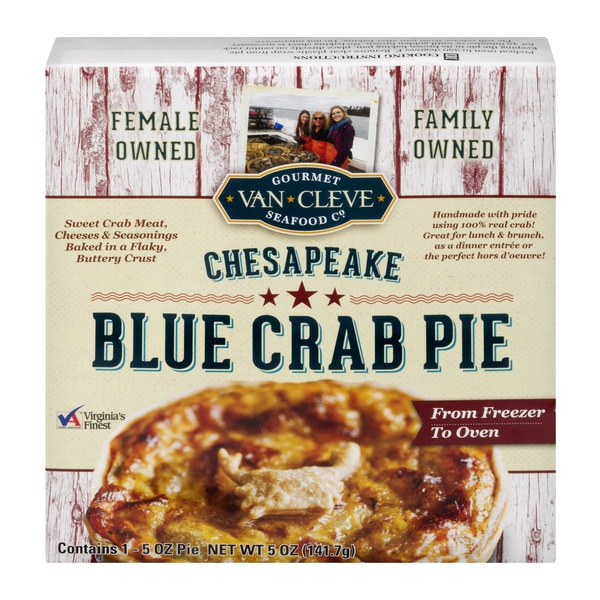 slide 1 of 1, Van Cleve Chesapeake Blue Crab Pie, 5 oz