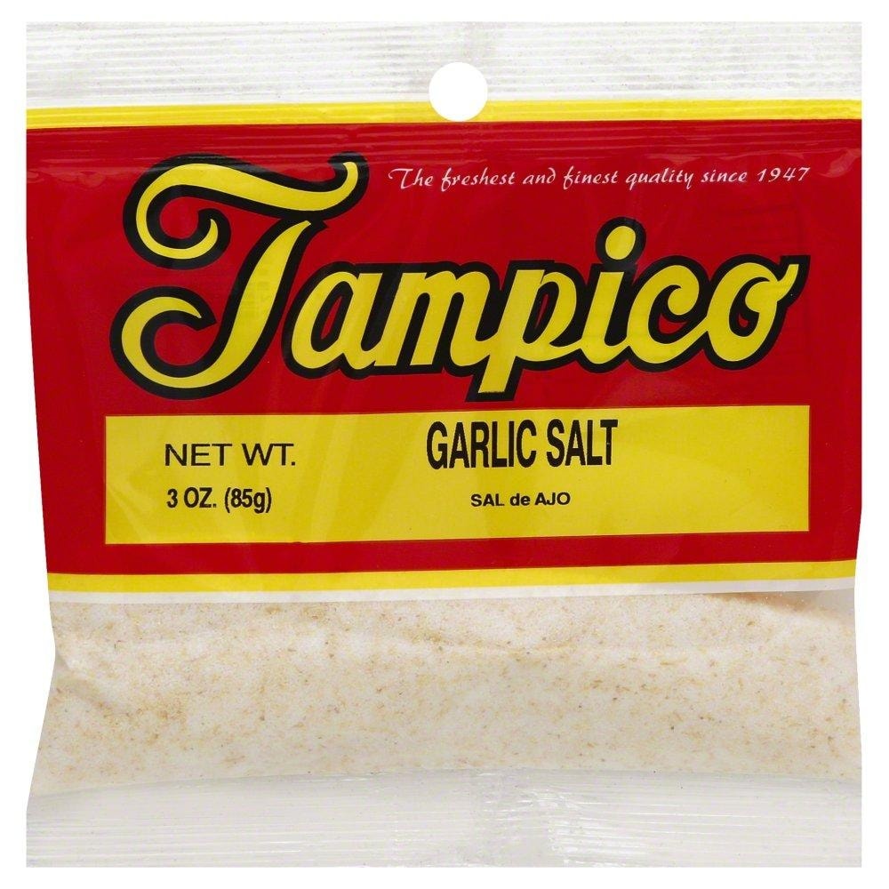 slide 1 of 1, Tampico Garlic Salt, 3 oz