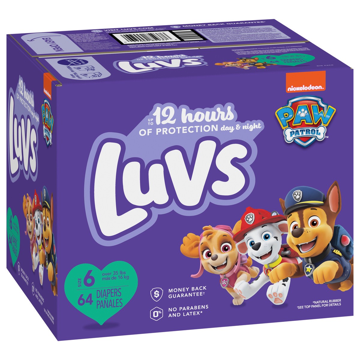 slide 4 of 4, Luvs Diapers Size 6 64 Count, 64 ct