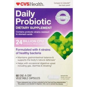 slide 1 of 1, CVS Health Daily Probiotic, 60 Ct, 60 ct