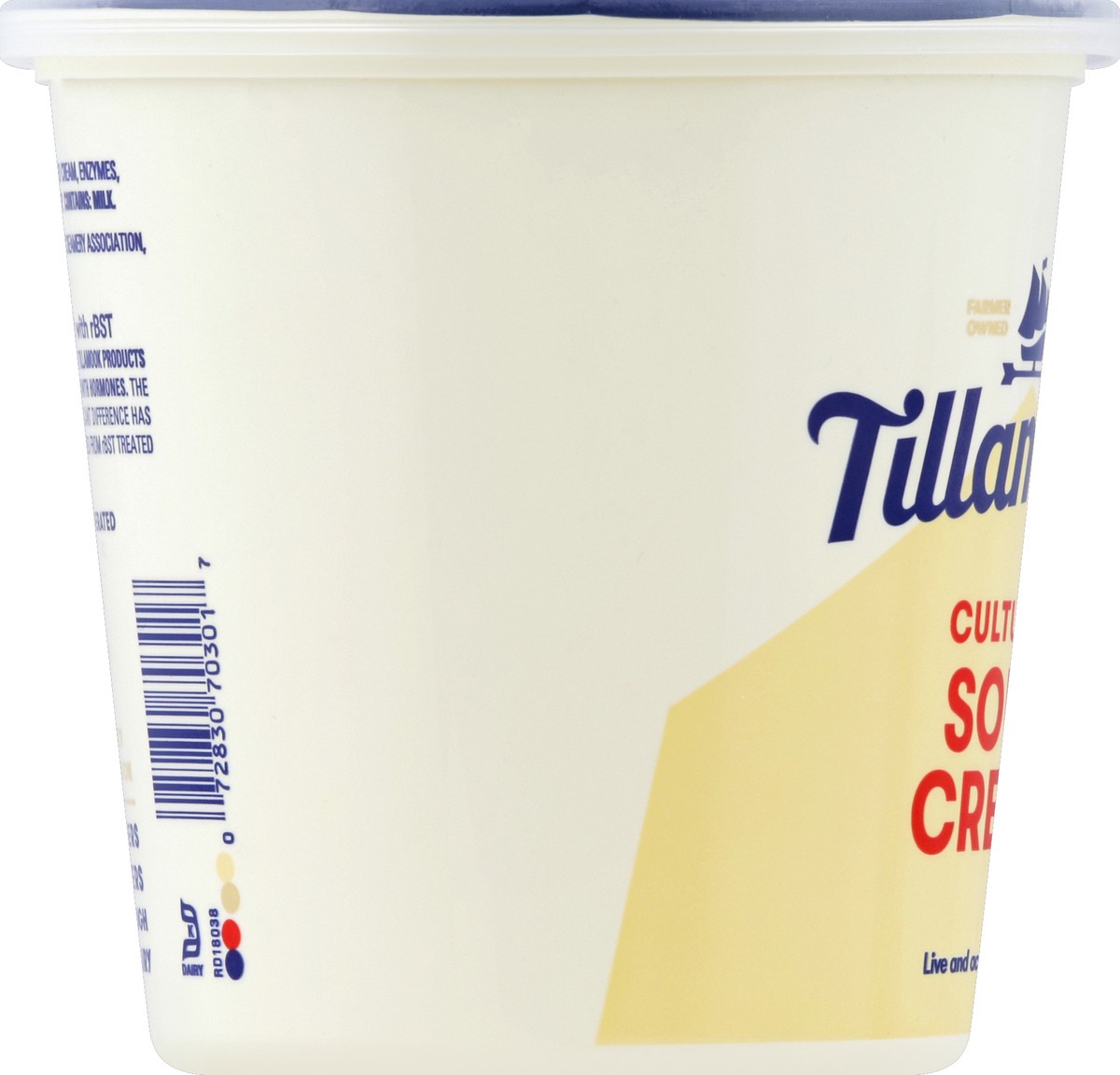 slide 3 of 6, Tillamook Cultured Sour Cream, 