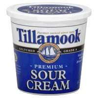 slide 1 of 6, Tillamook Cultured Sour Cream, 