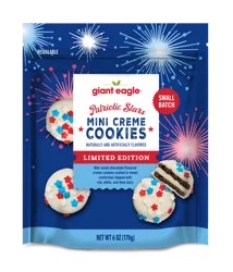 Giant Eagle Patr Star Mini Creme Cookies