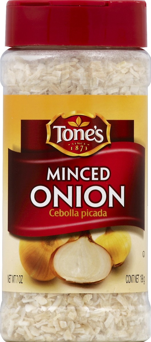 slide 2 of 2, Tone's Tones Minced Onion Spice, 7 oz, 7 oz