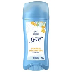 Secret Invisible Solid Antiperspirant and Deodorant, Spring Breeze, 2.6 oz