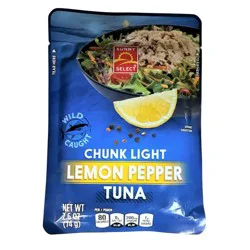 Sunny Select Light Tuna Pouch, Lemon Pepper