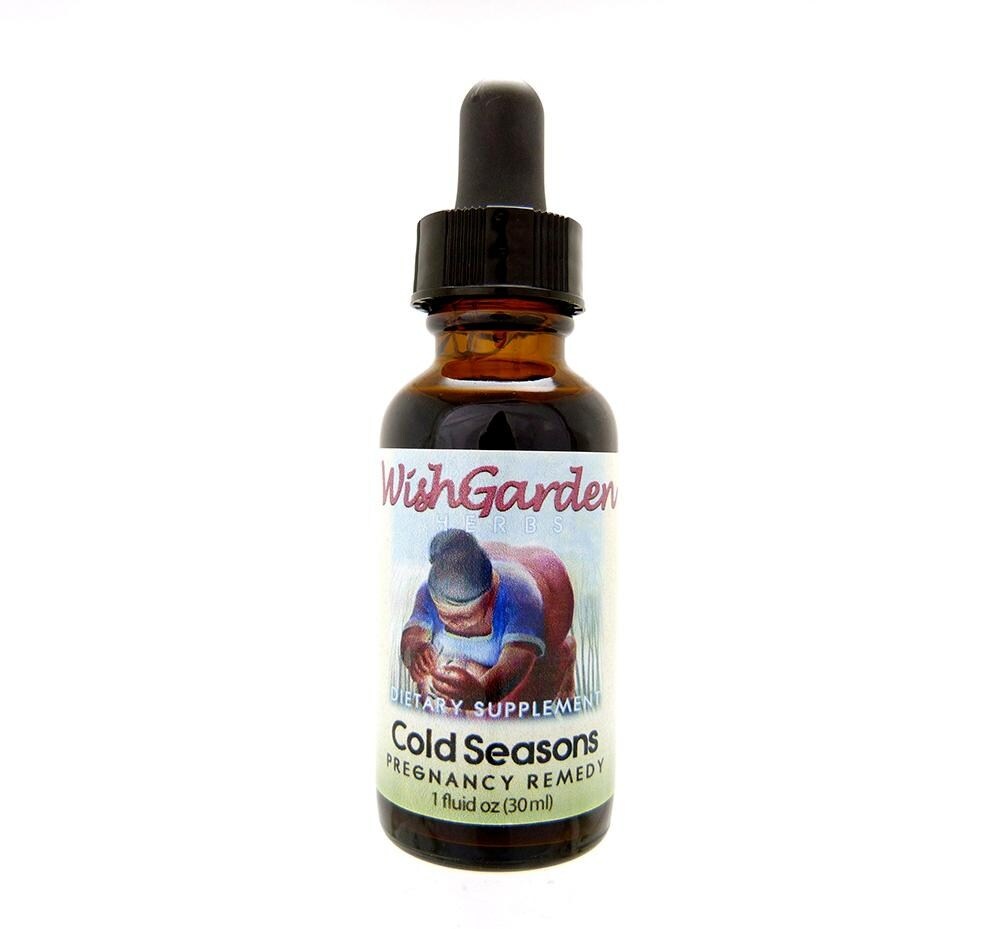 slide 1 of 1, Wish Garden Herbs Wishgarden Herbs Cold Seasons Pregnancy Remedy Dropper, 1 fl oz