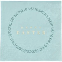 Destination Holiday Happy Easter Lunch Napkin