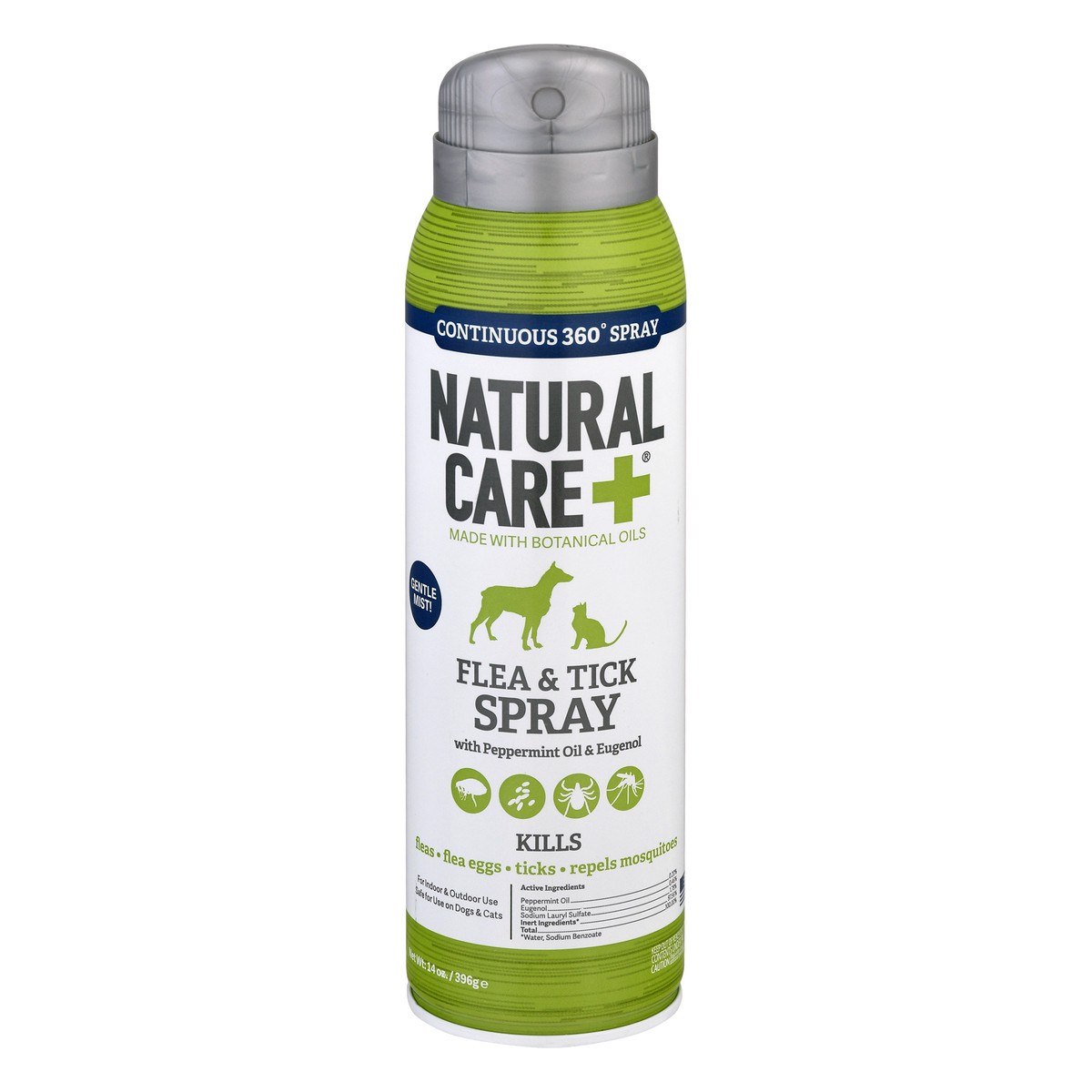 slide 12 of 12, Natural Care + NaturalCare Flea & Tick Aerosol Spray, 14 oz