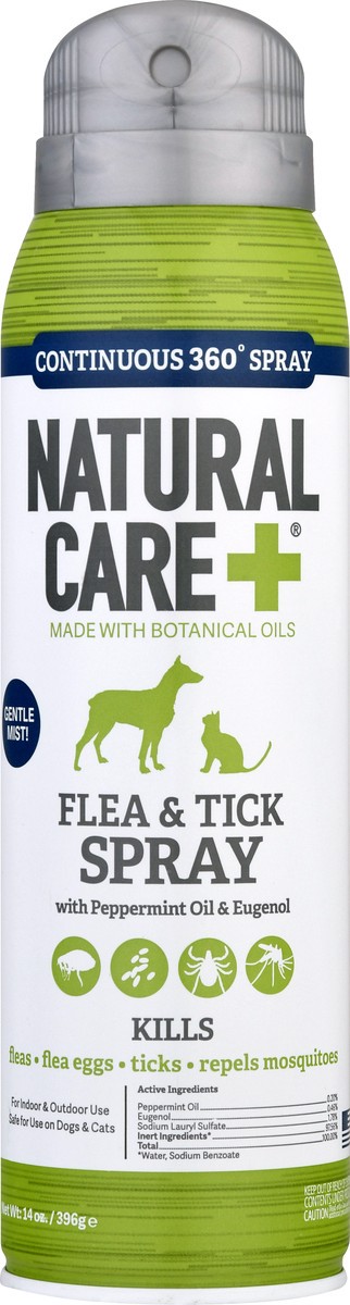 slide 5 of 12, Natural Care + NaturalCare Flea & Tick Aerosol Spray, 14 oz