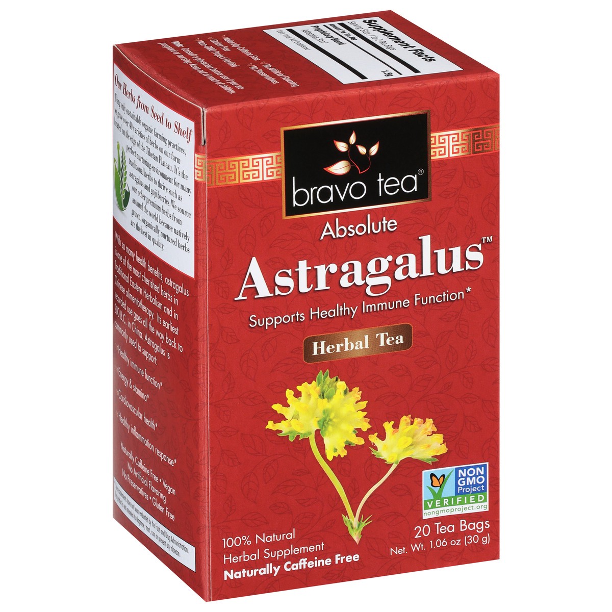 slide 8 of 9, Bravo Tea Absolute Tea Bags Herbal Tea - 20 ct, 20 ct