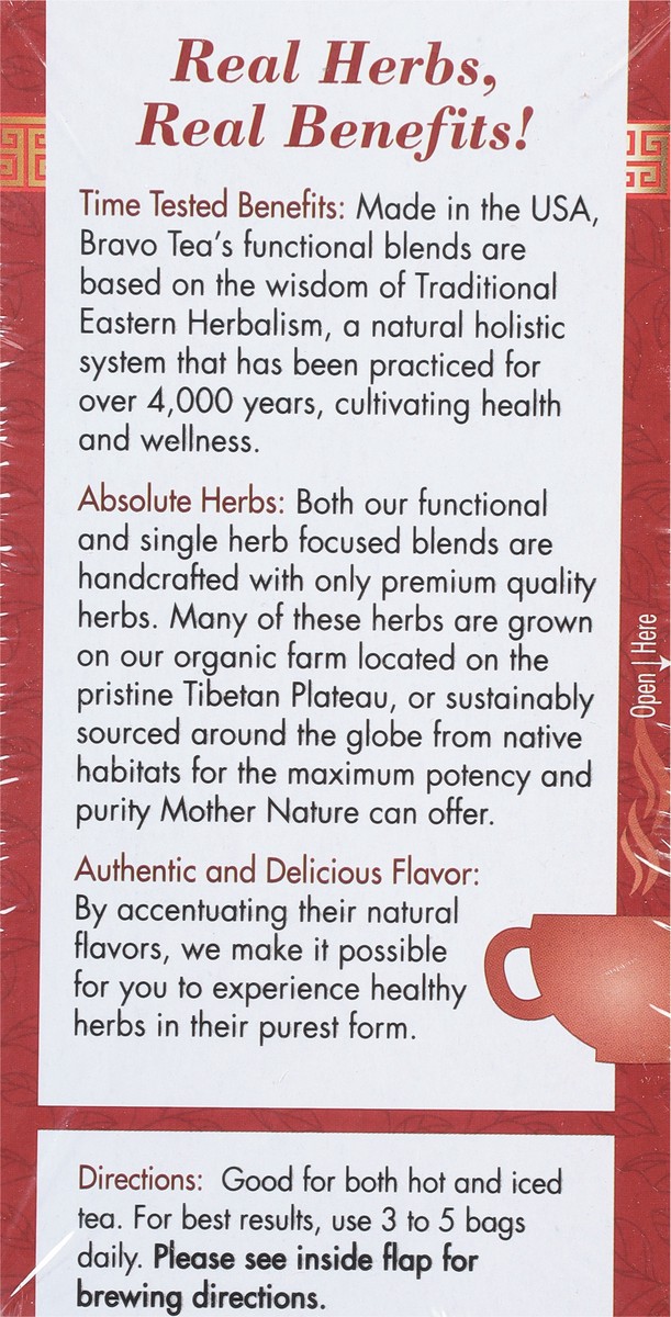 slide 3 of 9, Bravo Tea Absolute Tea Bags Herbal Tea - 20 ct, 20 ct