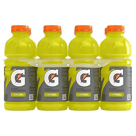 slide 1 of 1, Gatorade G Series Thirst Quencher Lemon-Lime - 8-20 Fl. Oz., 160 fl oz