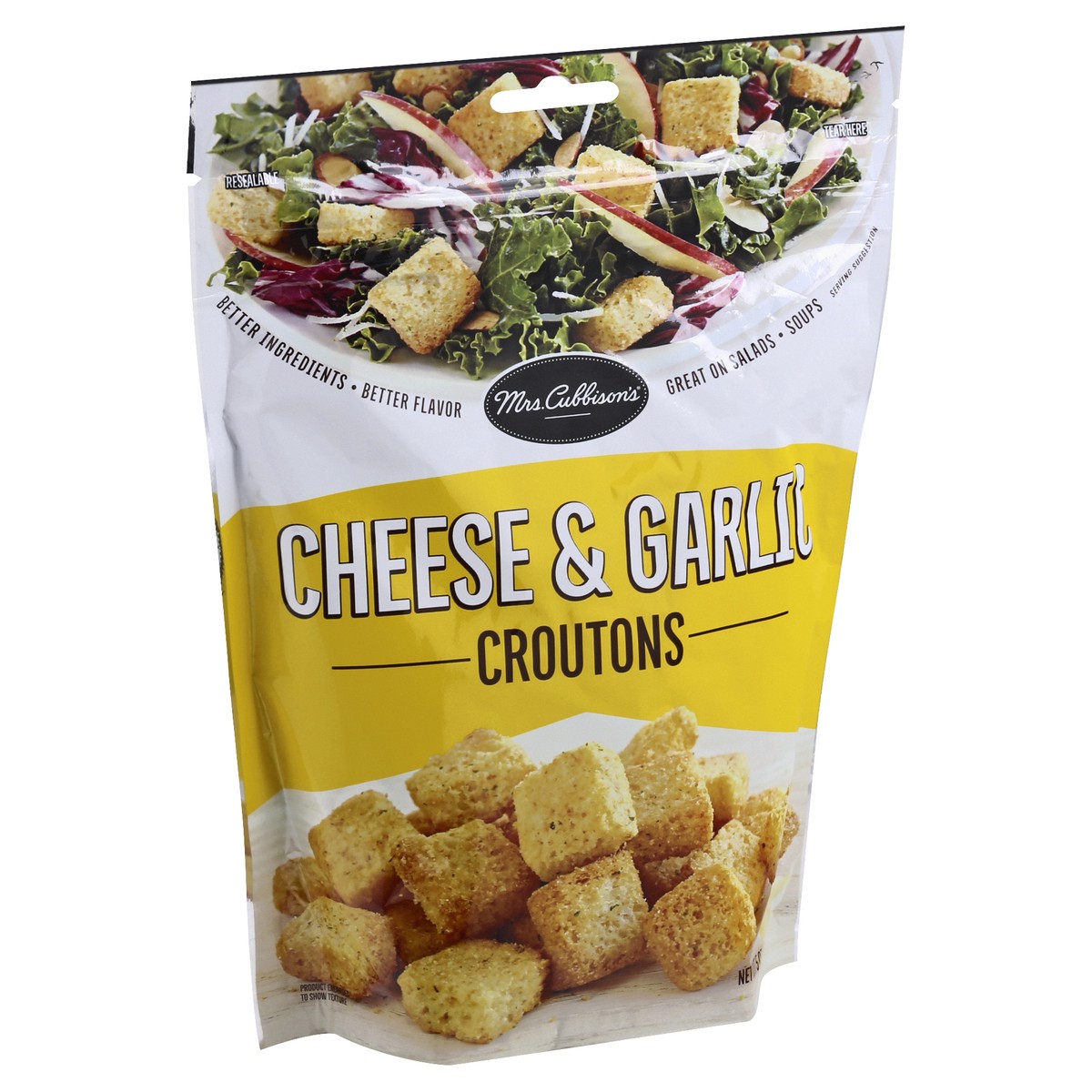 slide 2 of 11, Mrs. Cubbison's Cheese & Garlic Croutons, 5 oz