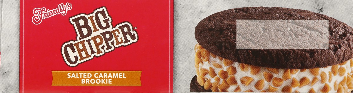 slide 7 of 9, Friendly's Big Chipper Salted Caramel Brookie Ice Cream Sandwiches 4 - 4.5 fl oz Sandwiches, 4 ct