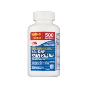 slide 1 of 1, CVS Pharmacy Pain Reliever/Fever Reducer, 500 ct; 220 mg