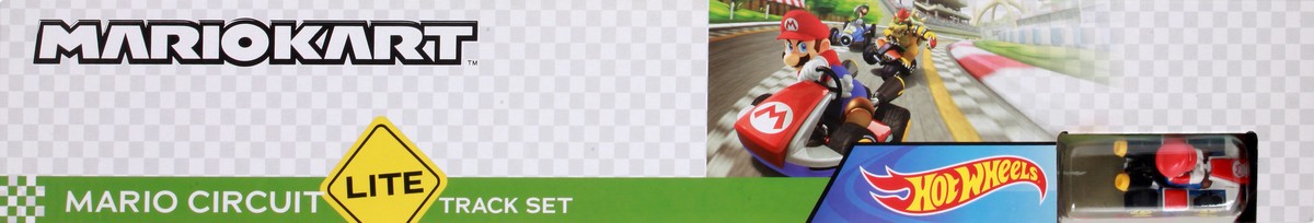 slide 4 of 11, Hot Wheels Mario Kart Mario Circuit Lite Track Set 1 ea, 1 ea