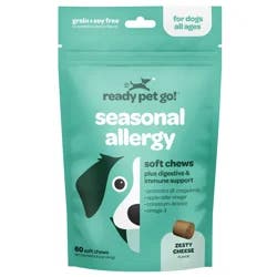 Ready Pet Go Seasonal Allergy+Immune Chews, 60 ct