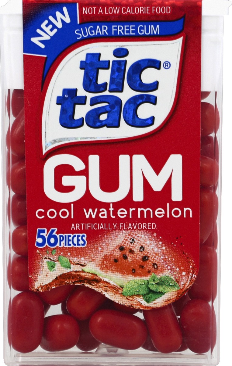 slide 4 of 5, Tic Tac Cool Watermelon Gum, 0.94 oz