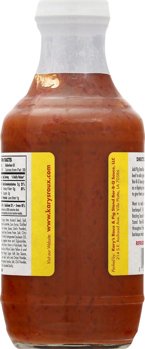 slide 6 of 12, Pig Stand Bbq Sauce, 16 oz