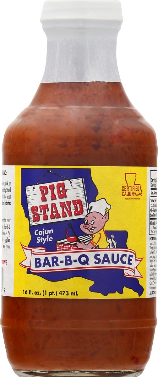slide 12 of 12, Pig Stand Bbq Sauce, 16 oz