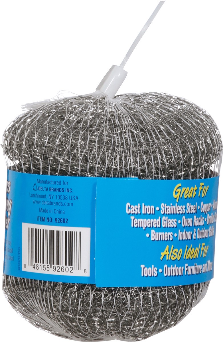 slide 3 of 11, PowerHouse Stainless Steel Srubbers 4 - 0.53 oz Scrubbers, 1 ct