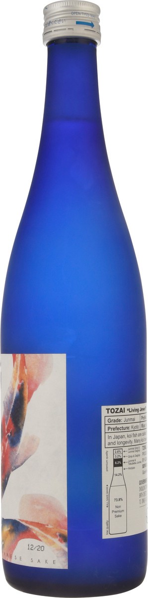 slide 5 of 9, Tozai Premium Japanese Living Jewel Sake 720 ml, 720 ml