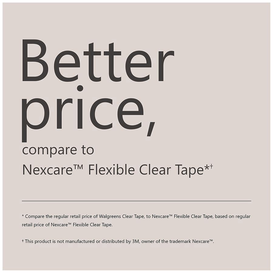 slide 4 of 5, Walgreens Clear Tape  10 Yards, 2 ct; 10 yd