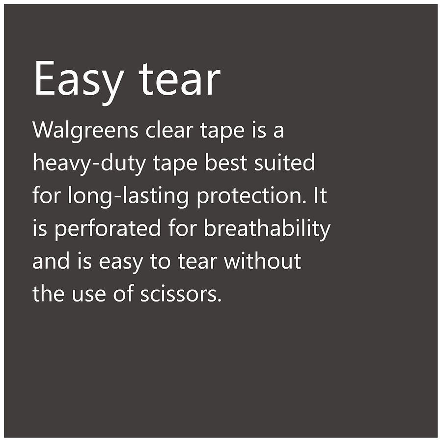slide 5 of 5, Walgreens Clear Tape  10 Yards, 2 ct; 10 yd