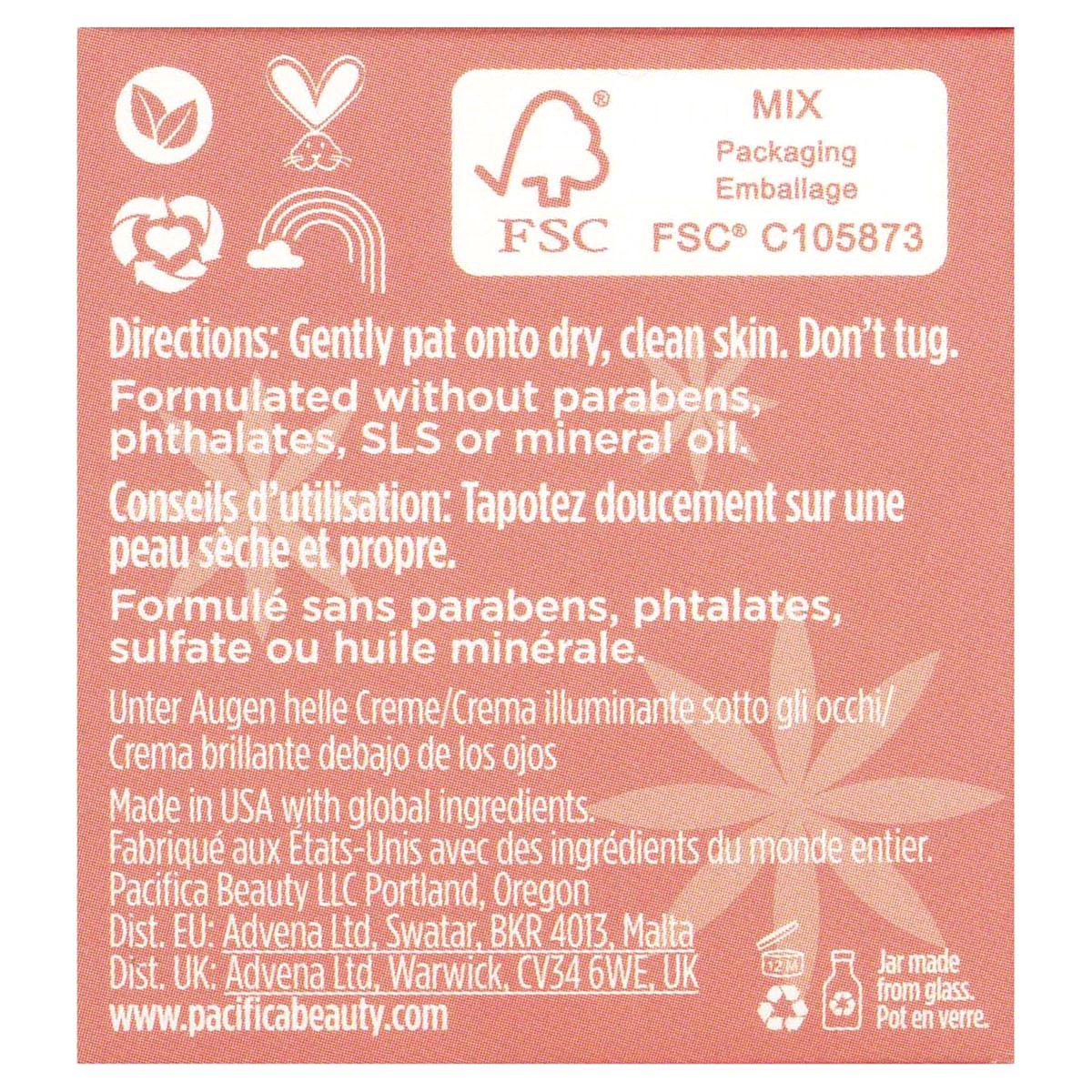 slide 5 of 5, Pacifica Glow Baby Eye Bright Cream, 0.5 oz