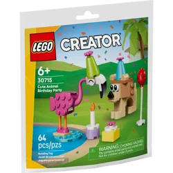 LEGO Creator Cute Animal Birthday Party
