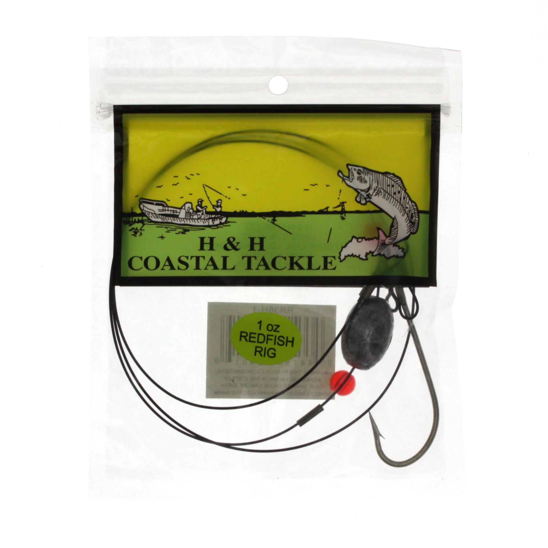 slide 1 of 1, H & H Coastal Tackle Redfish Rig, 1 oz